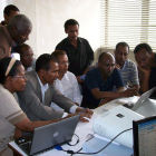 Training session at Ethiopia's National Meteorology Agency