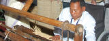 Shri Y Mangi Singh from Manipur, India invented a kouna grass mat-weaving machine - SRISTI, Ahmedabad