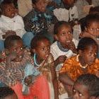 The Ethiopian government plans to offer children, like these at school in Asbe Teferi, lessons transmitted via the Internet