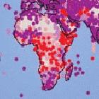 Africa's silent weather stations (red) could provide vital data for research into global climate change