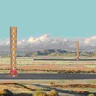 Artist's impression of the proposed solar tower for Namibia
