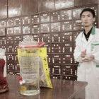 Herbal medicines on sale in a Chinese pharmacy