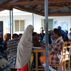 A women's clinic in Tanzania