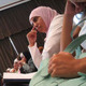 Sitting in lecture at University of Jordan